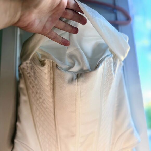 House of CB White Strapless Dress - Picture 7 of 15